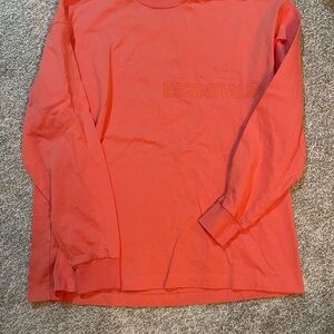Fear of God Essentials Orange Long Sleeve - Size Runs Big